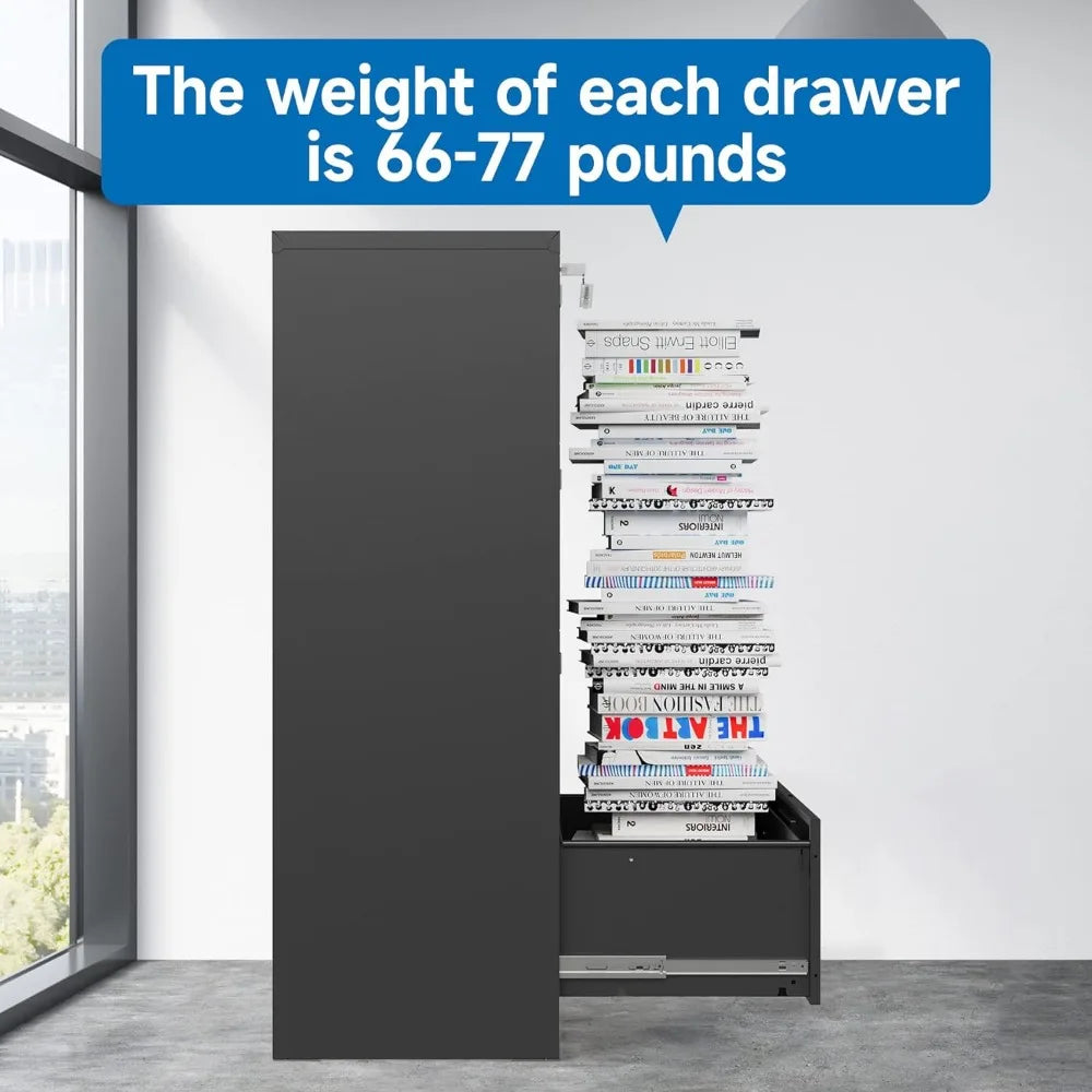 4 Drawer Locking Filing Cabinet A4 Legal