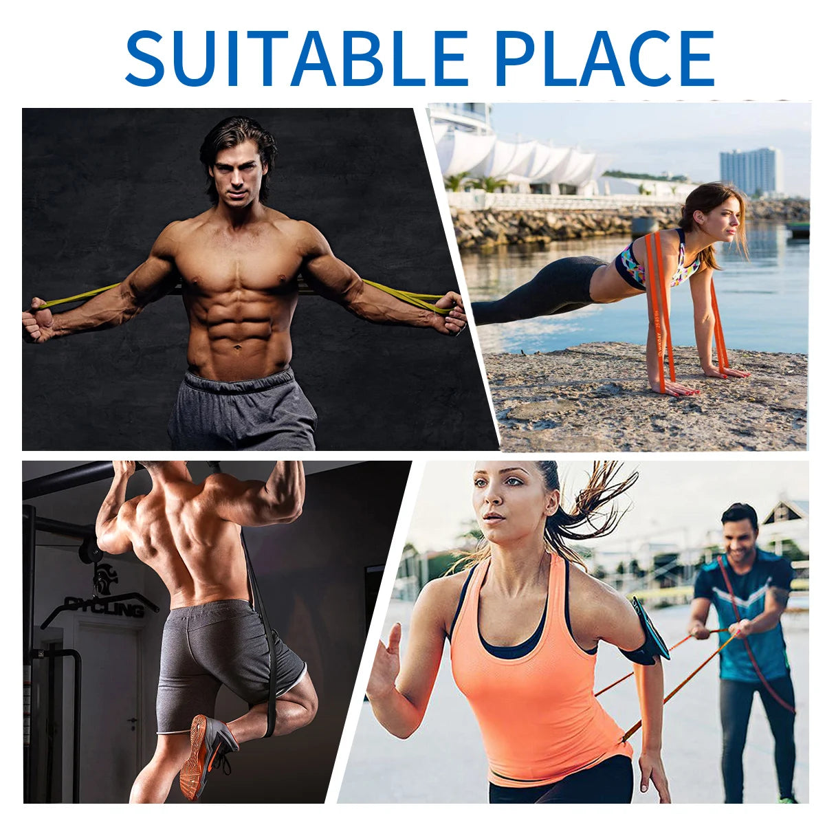CrossFit Elastic Resistance bands