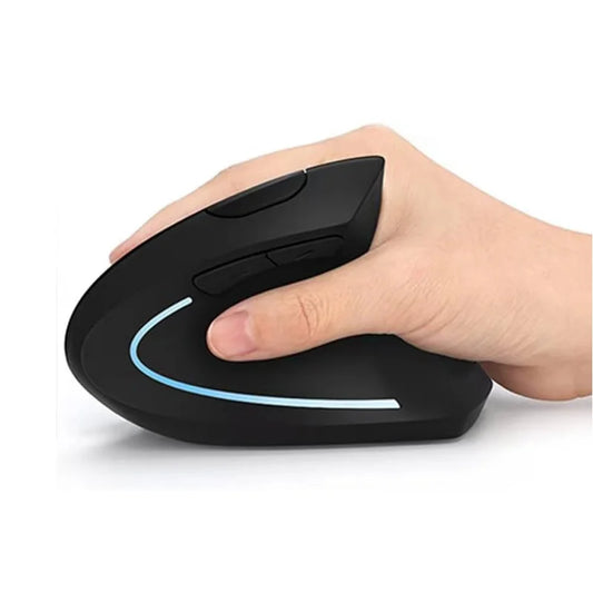 Ergonomic Vertical Wireless Mouse, 6 Buttons