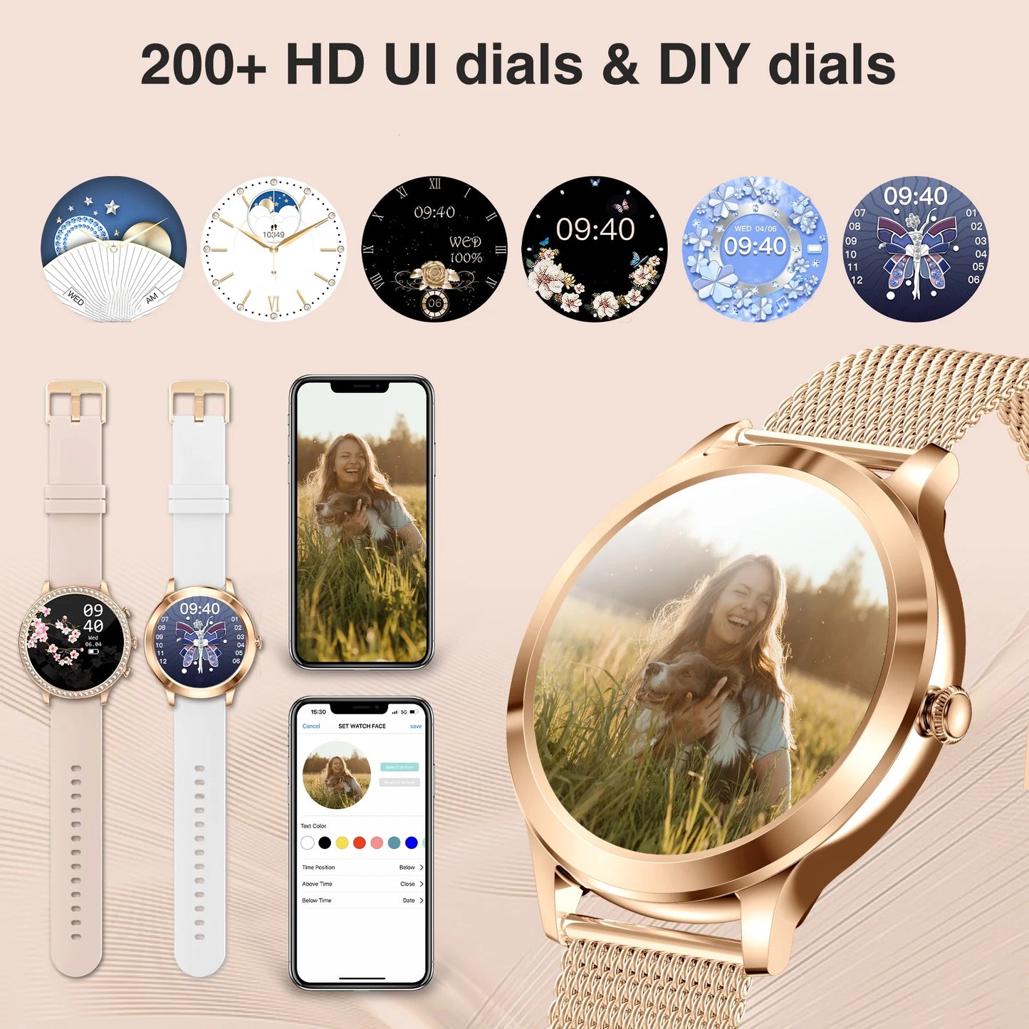 Smart Watch For women - Advanced Fitness Tracker