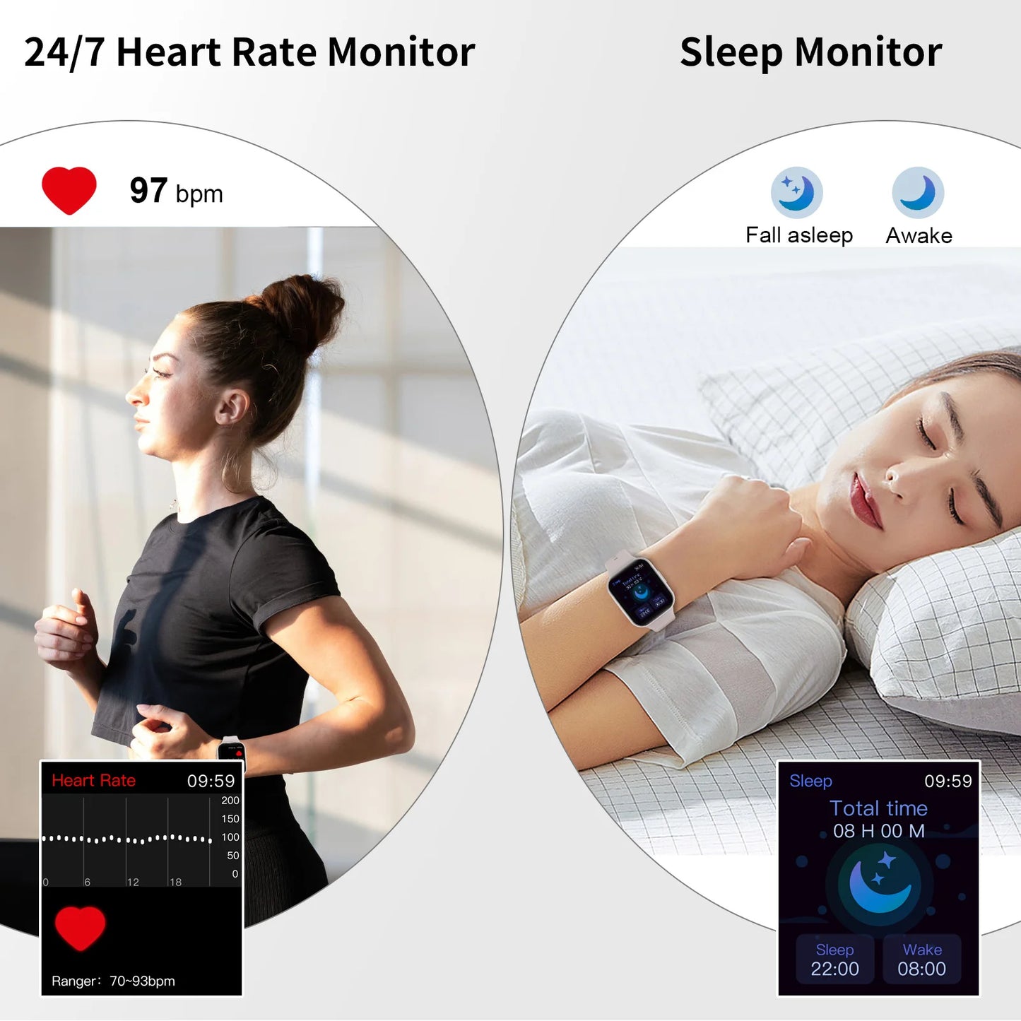 Smart Watch, Fitness Tracker for Men, Women