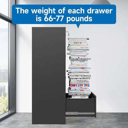 4 Drawer Locking Filing Cabinet  A4 Legal