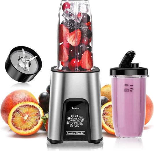 Personal Smoothie Blender with 23oz+10oz Blender Cups
