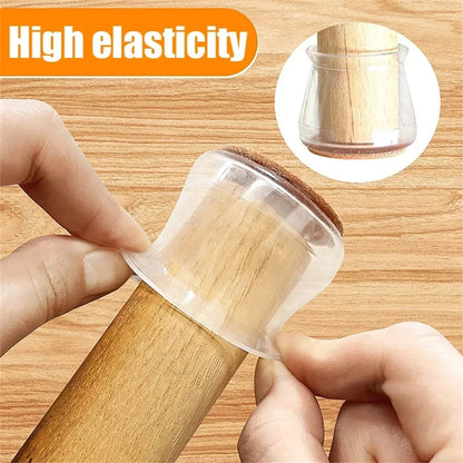 24Pcs Chair Leg Floor Protectors