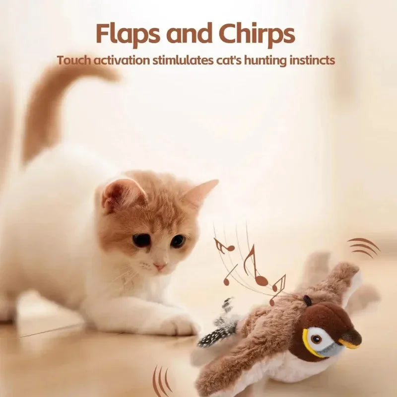 Interactive Cat Toys Rechargeable with Catnip