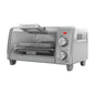 BLACK+DECKER 4 Slice Toaster Oven - Silver - TO1700SG