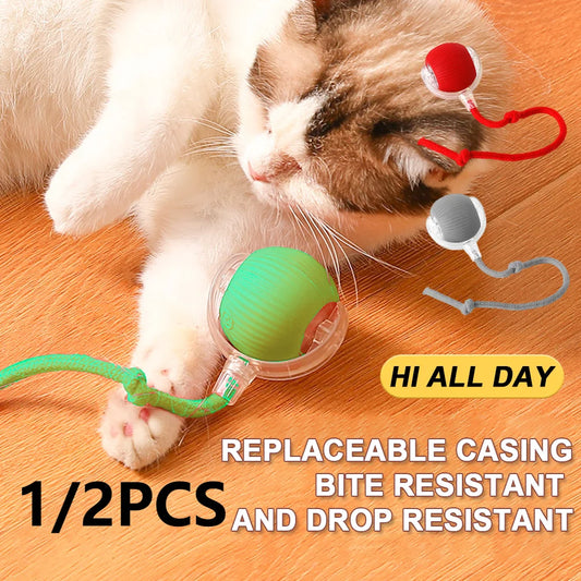 Cat Interactive Rechargeable Automatic Rolling Ball
