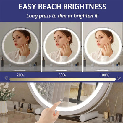 Touch Control Vanity Mirror with Lights