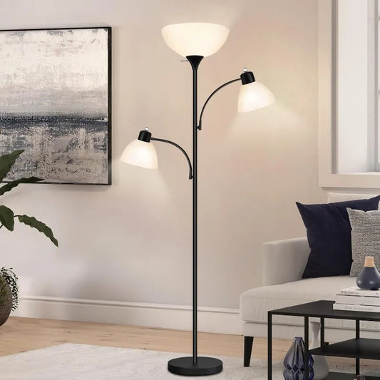 Adjustable 72" Tall Floor Lamps for Living Room