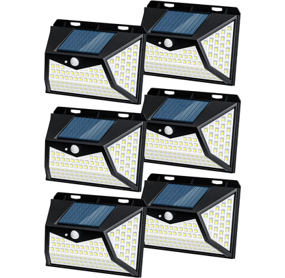Solar Outdoor Motion Sensor Security Lights Wireless