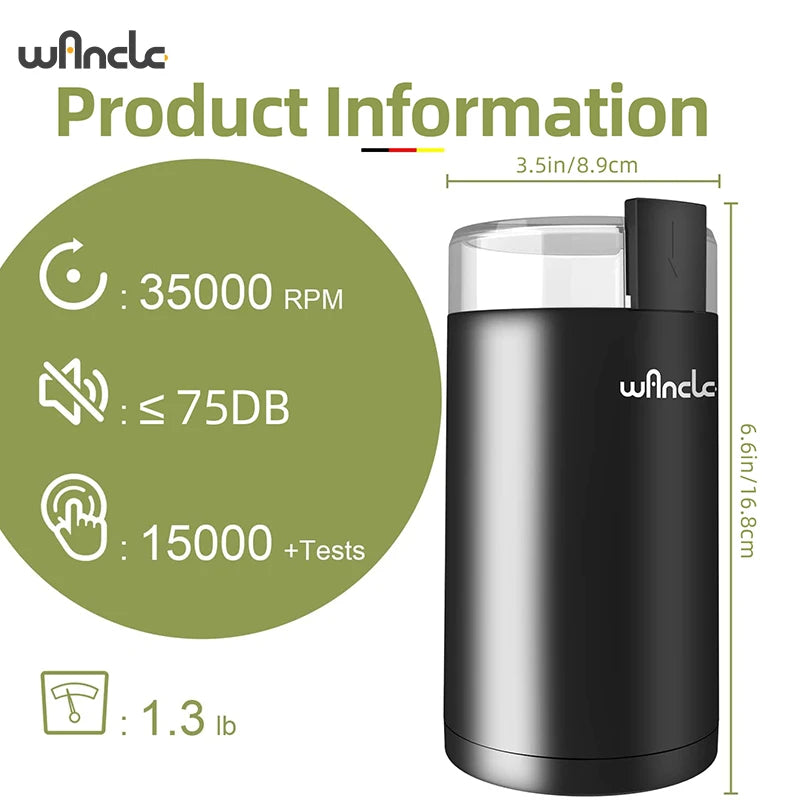 High-Power Coffee Grinder 220V/120V