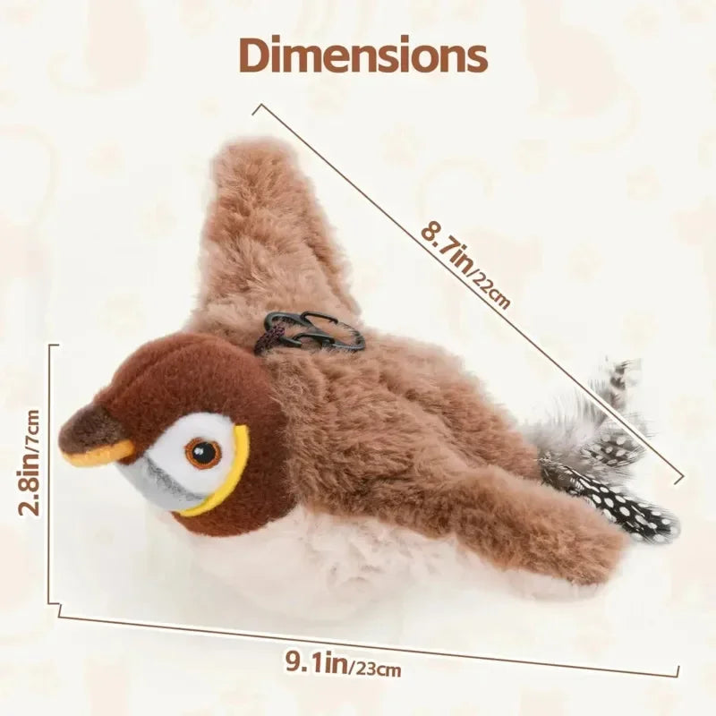 Interactive Cat Toys Rechargeable with Catnip